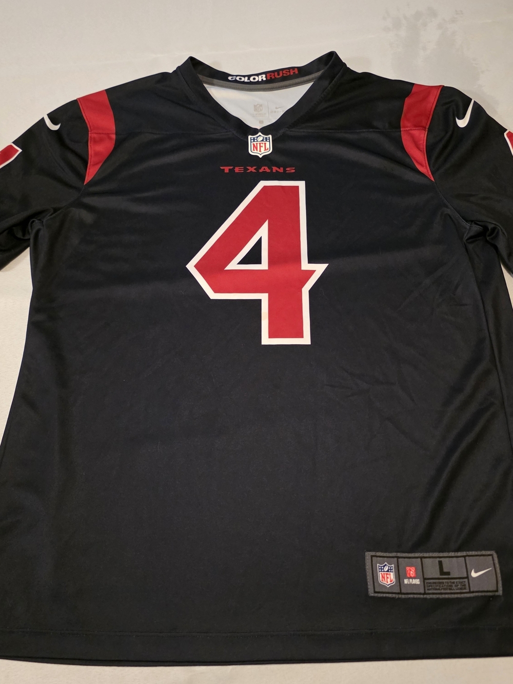 NFL Houston Texans Men's #4 WATSON Jersey